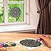Zorbitz Joy of Coloring Stained Glass Window Art Kit