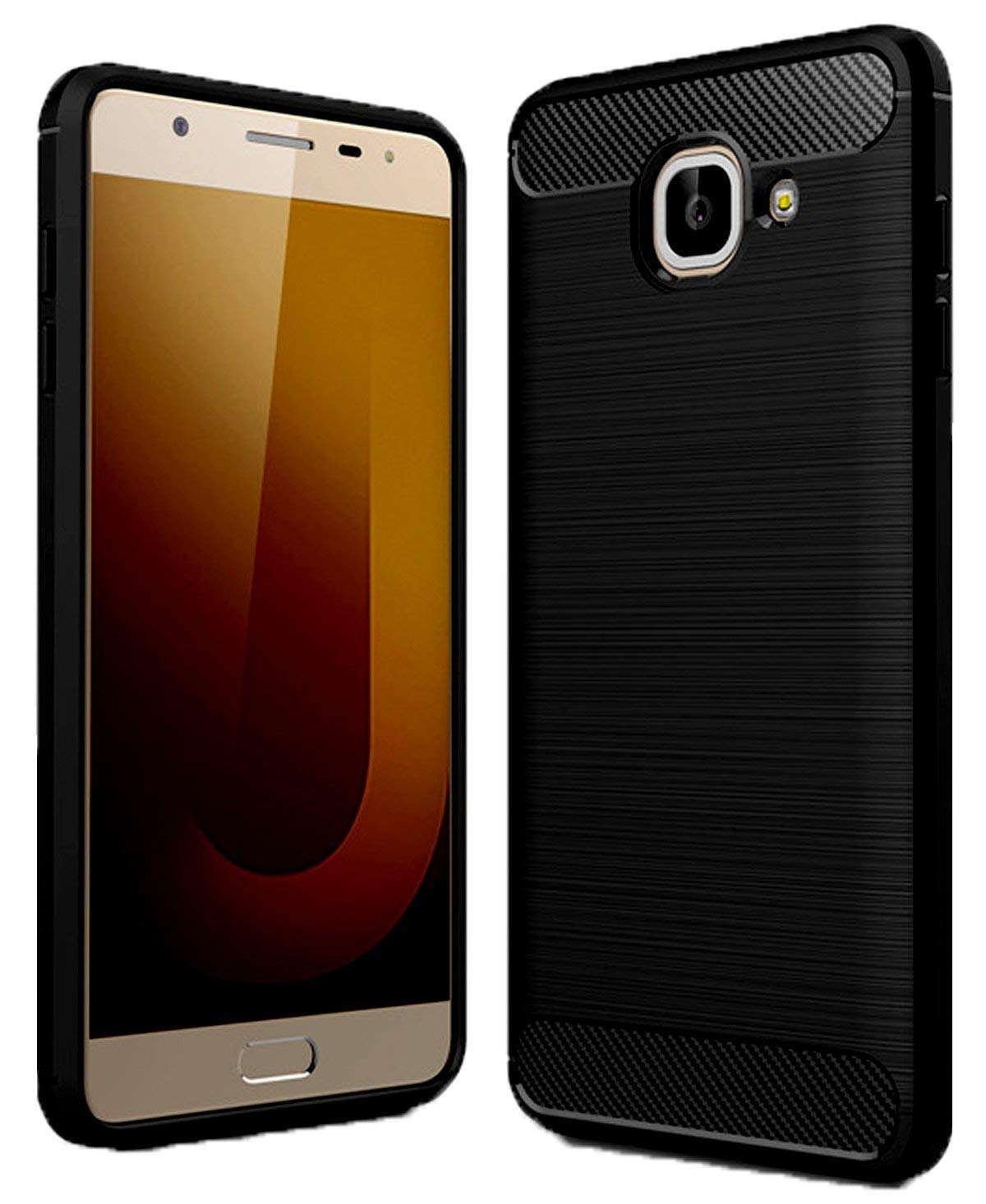 Etechnic Back Cover Case for Samsung J7 Prime/Samsung J7 Prime Cases & Covers (Carbon Fibre Rugged Armour Black Colour) (B09LQSC6R9) Amazon Price History, Amazon Price Tracker