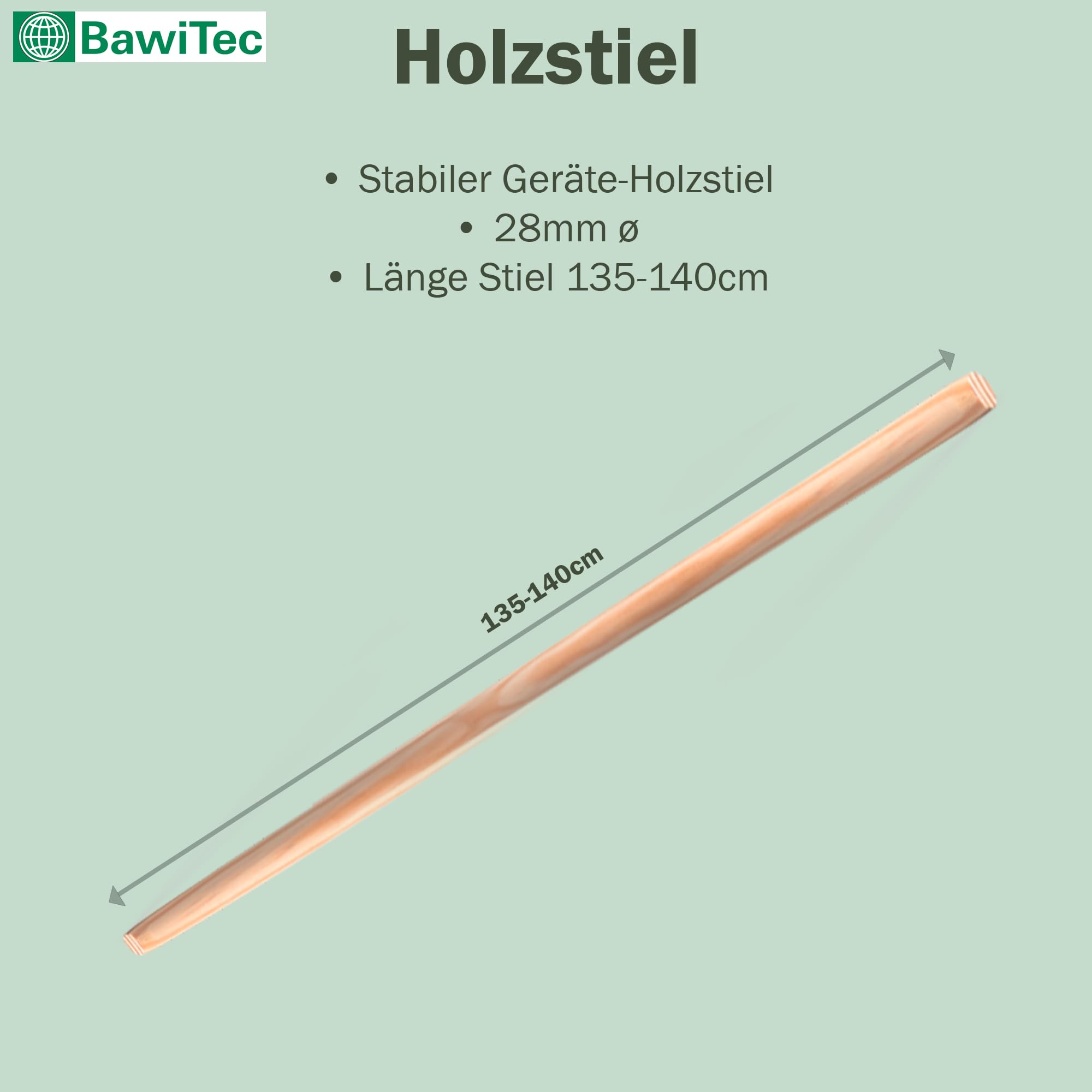 Profi Kehrset Straßenbesen Set Besen + Handfeger + Kehrschaufel für draußen | Rote Kunststoff-Borsten, Komplett-Set, Besen 50cm Breit, Inkl. Besenstiel 140cm Lang