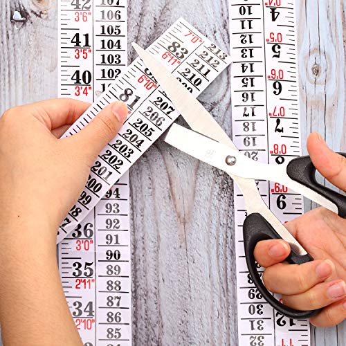 Growth Chart Baby Height Indicator Tape Ruler Height Growth Chart Ruler Home Wall Decor Height Indicator Adhesive Ruler For Measuring Kids Boys Girls(White) #TOP3