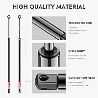 Vista 3 de 2 piezas de soportes de elevación del portón trasero del maletero, resortes de gas, amortiguadores, puntales compatibles con Pontiac Firebird Chevy