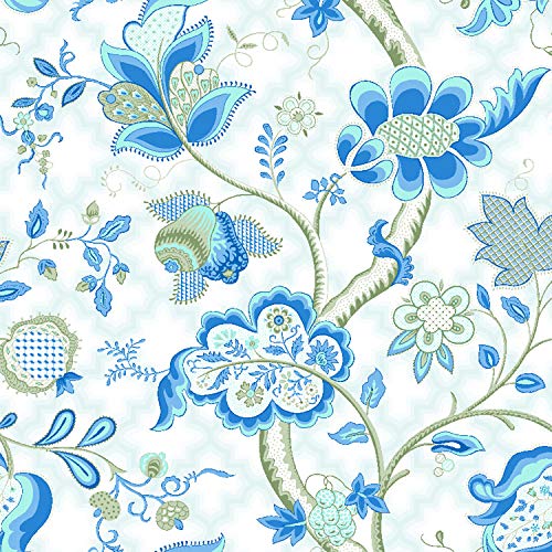 Image of Spaces Atrium 144 TC 100% Cotton King Size Double Bedsheet with 2 Pillow Covers (Floral, 88 inch X 108 inch Inches) - Strawberry