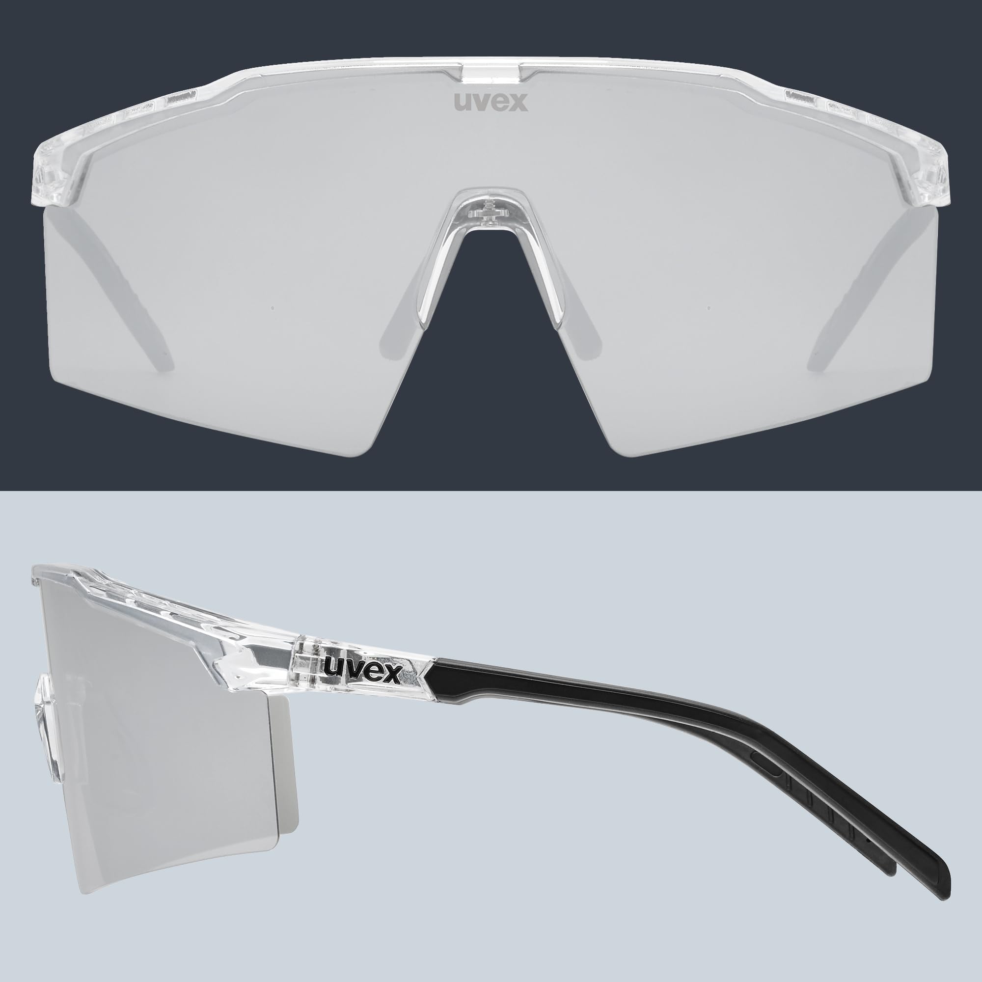 Uvex Unisex Flowline Sportbrille (1er Pack)
