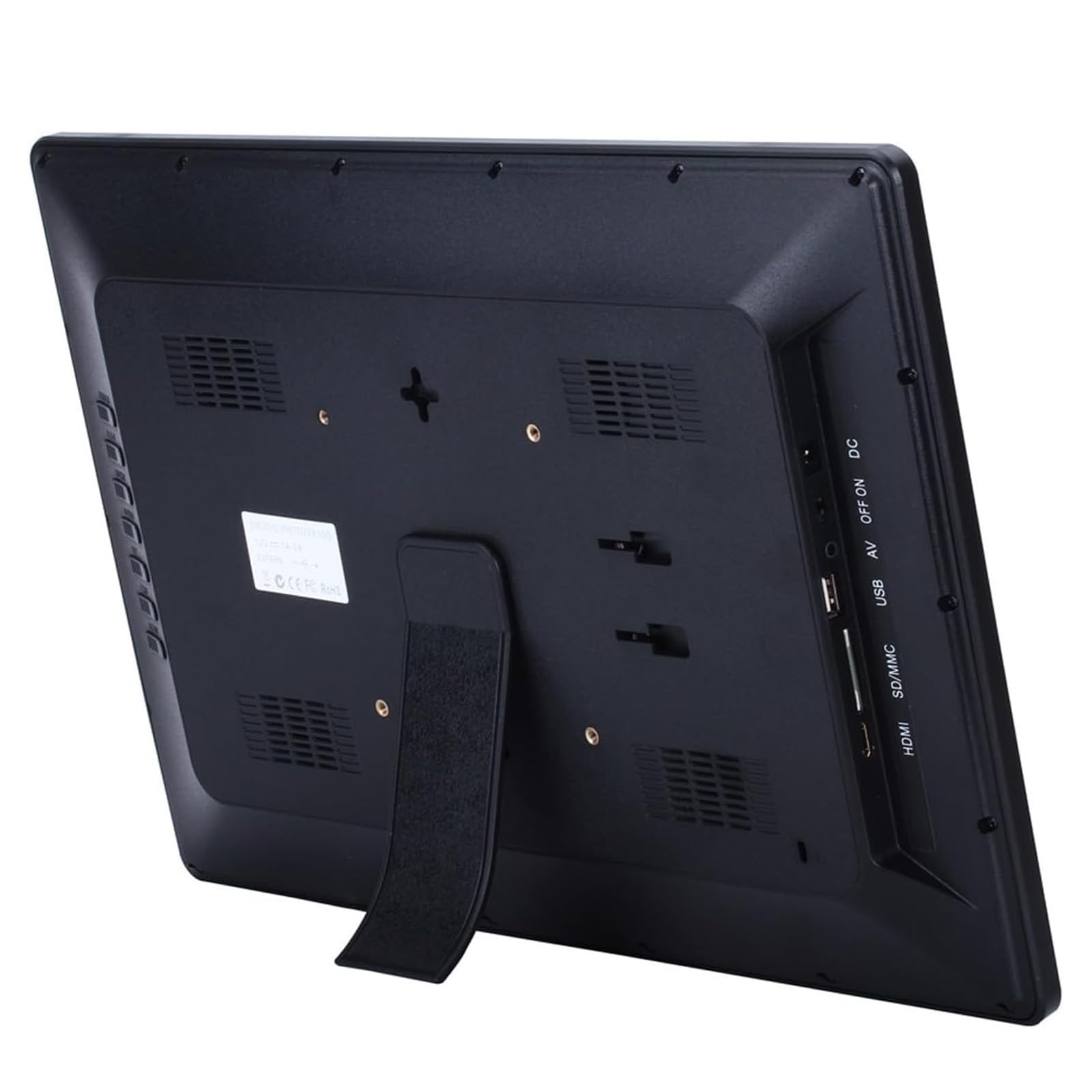 Cornice per Foto Digitale 20 Pollici IPS 1440x900 HD – Grande Display, Telecomando, Sensore Movimento, Data e Ora, USB, Luminosità Regolabile, Musica Sottofondo (Bianco)