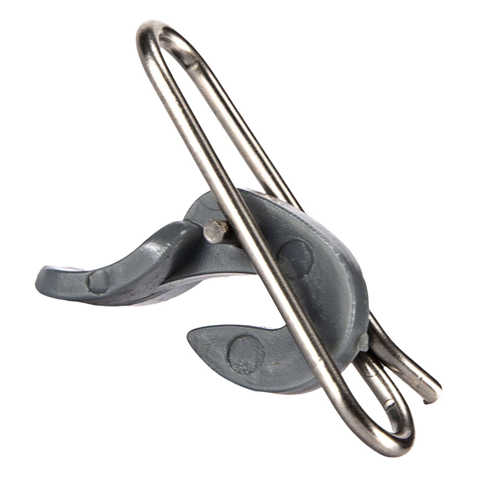 Buxuaaaa Grey Accessory Impacts Baits Clip Stainless Fishing Impacts Hook Release Clip Baits Hook Release Decoupling Fishing Tackle Lures