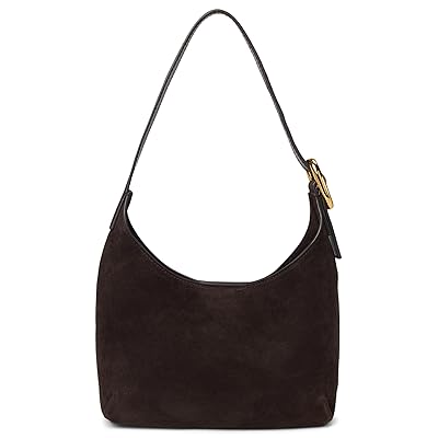 Madewell Puffy Buckle Shoulder Suede Backpack Women