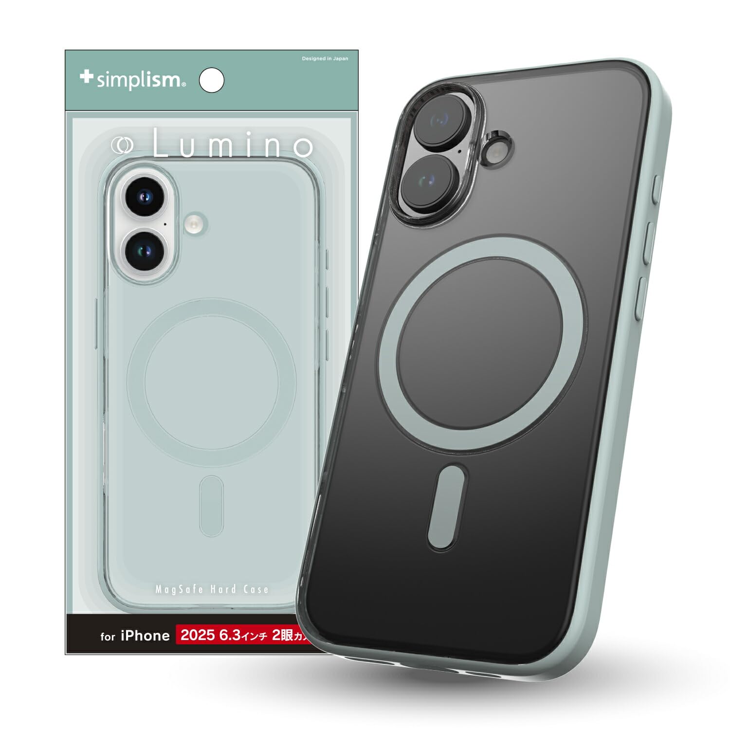 Amazon.co.jp: Simplism シンプリズム iPhone 17 [Lumino] MagSafe対応