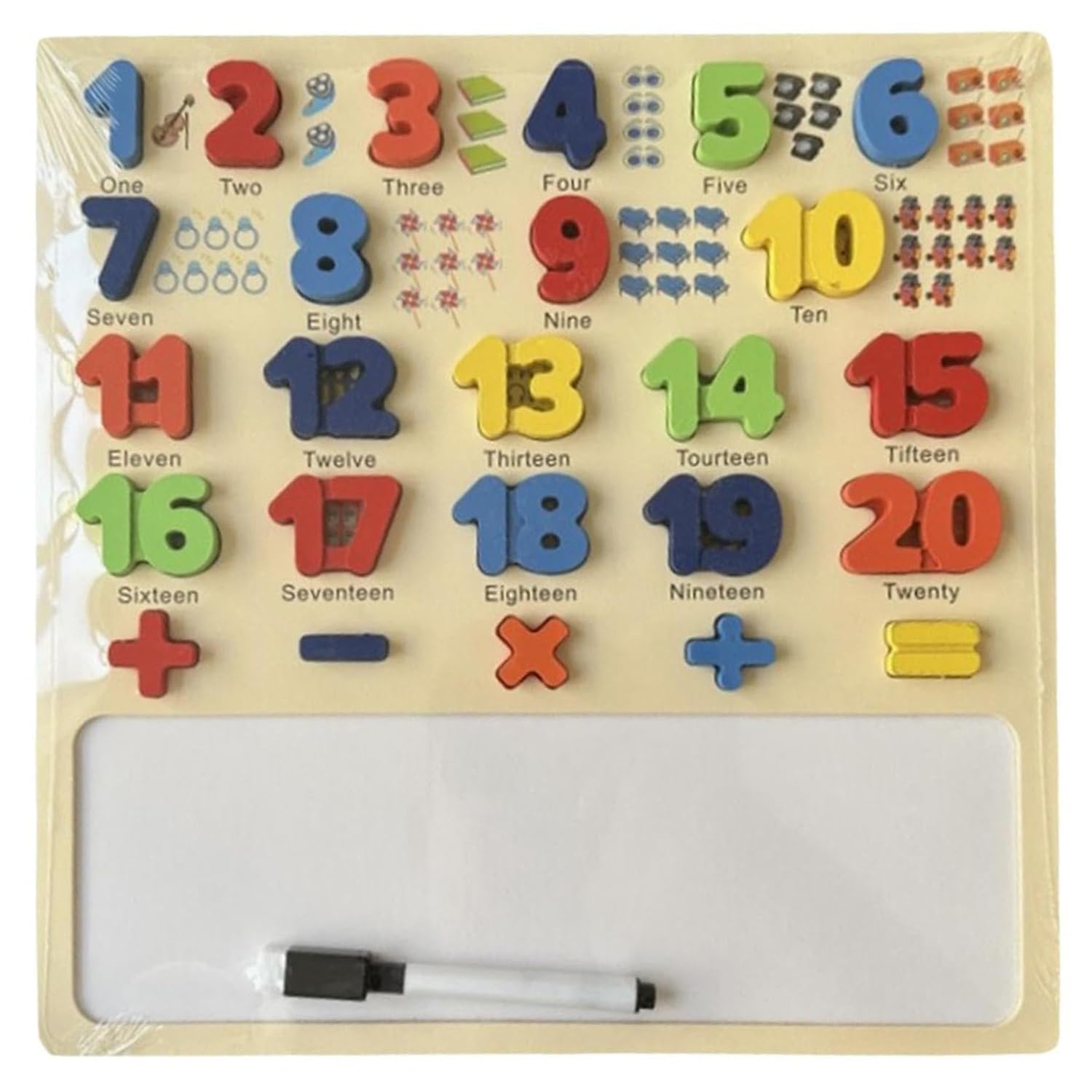 Pluspicks 1 to 20 Numeric and Maths Equations Addition, Subtract, Multiplier and Divide Shapes Puzzle for Kids & Toddlers Educational Tool Wooden with White Drawing Board (Pack of 1) (1 to 20) (B0D9NYLLVS) Amazon Price History, Amazon Price Tracker