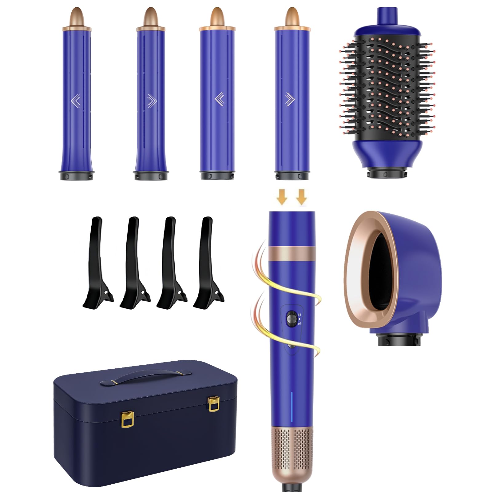 Amazon.com : T-GOGO Hair Dryer Brush Professional: 6 in 1 Hot Air