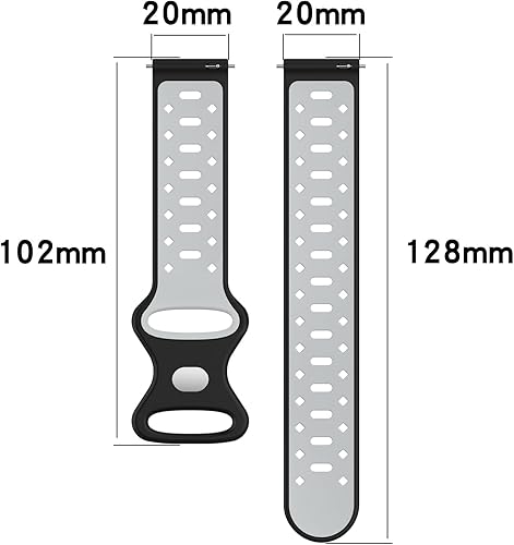Miniatura 7 de Correa de repuesto para Samsung Galaxy Watch 5  0.78 pulgadas de repuesto de silicona para Samsung Galaxy Watch 54 de 1.575 pulgadas y 1.732