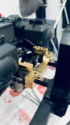 INJORA Soporte De Parachoques Delantero De Latón Para 1/10 RC Crawler TRX4 – Peso De 85g Para Mayor Estabilidad Y Resistencia