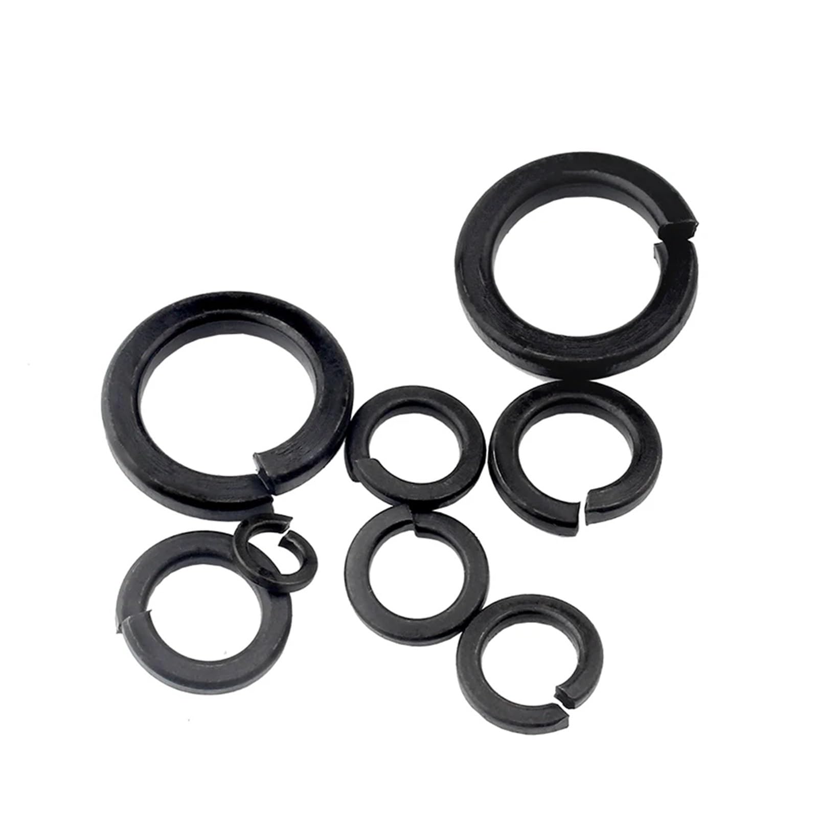 5/10/ 50/100 Uds arandelas de seguridad con resorte junta elástica de acero al carbono M2 M2.5 M3 M4 M5 M6 M8 M10 M12 M16 M20 M24 M27 M30 GB93(M30 (5pcs))