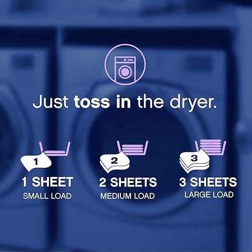 Miniatura 4 de Downy Infusions - Sábanas para secadora suavizante de tela calma lavanda y vainilla 105 unidades