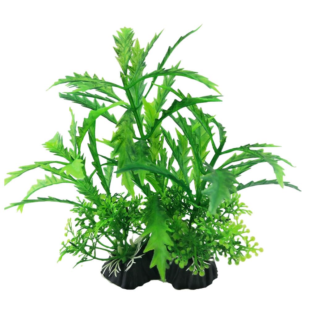 Swell Green Pinatifida Artificial Plant - Small Aquarium Décor