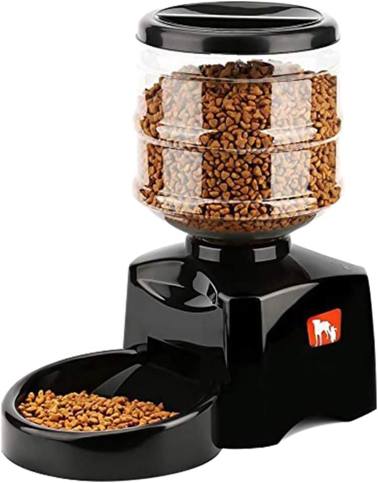 Companet Smart Feeder,Automatic Feeder,5.5 Liter Electric Pet Feeder,Dry Food Container for Dog Cat Pet
