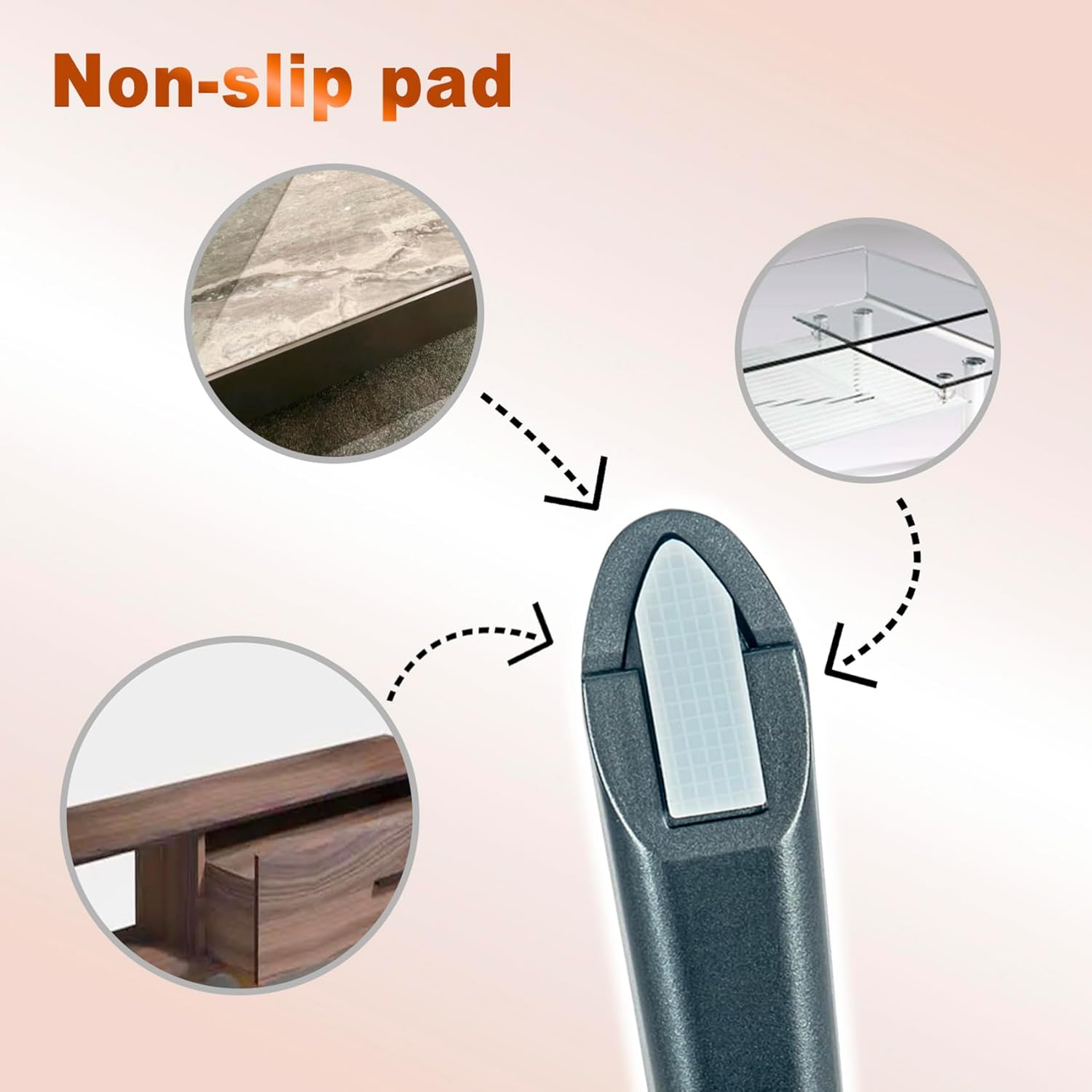 ALLIMITY Tabletop TV Base TV Stand for Living Room Replacement fit for Hisense 1080p 70"-75" UHD Smart 3D LED TV 70A6G 70A7100F 75A6H