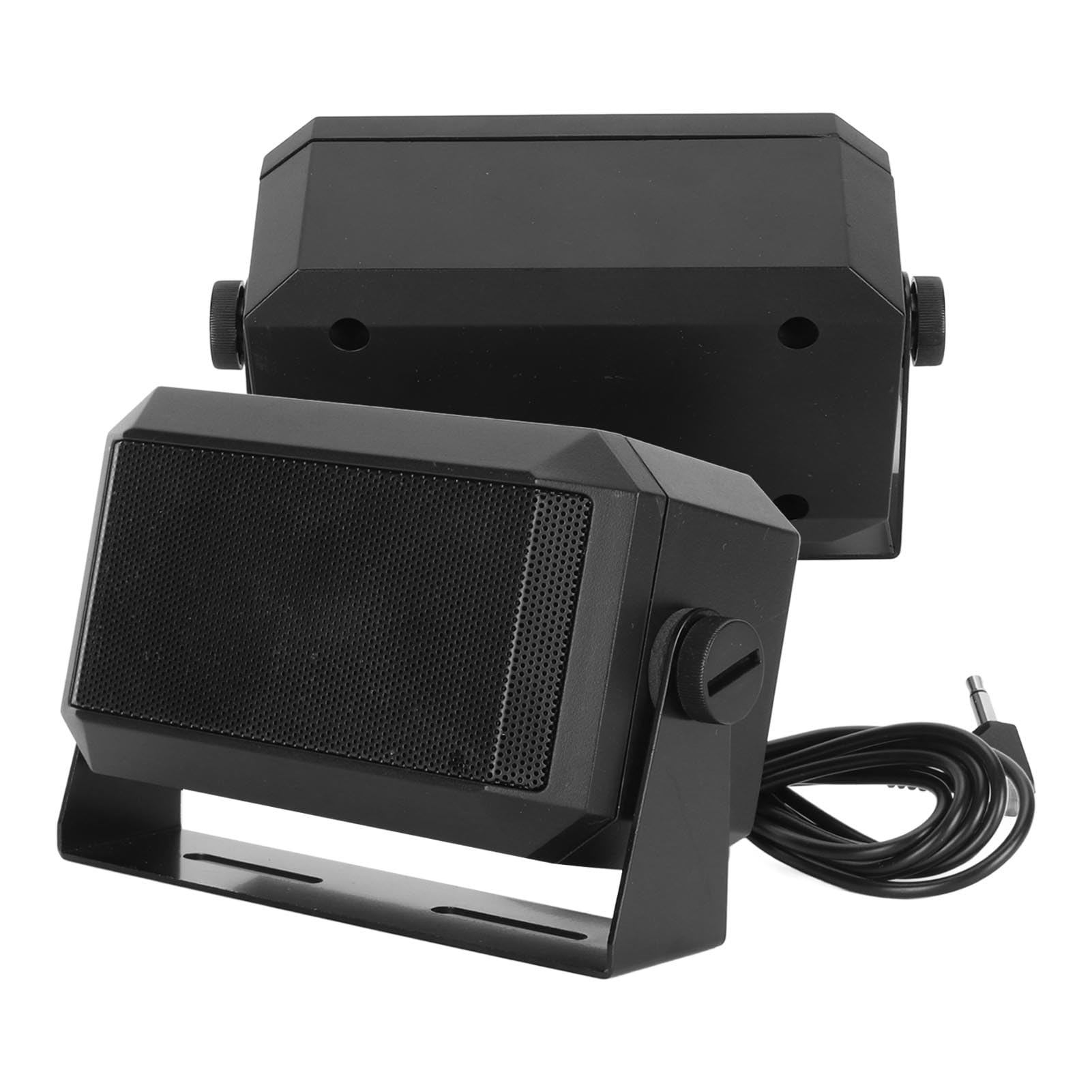 Haut-Parleur Externe CB, Prise 4 Ohms 3,5 Mm Haut-Parleur Radio Amateur Professionnel 5 W pour émetteur-récepteur Mobile pour Radio CB