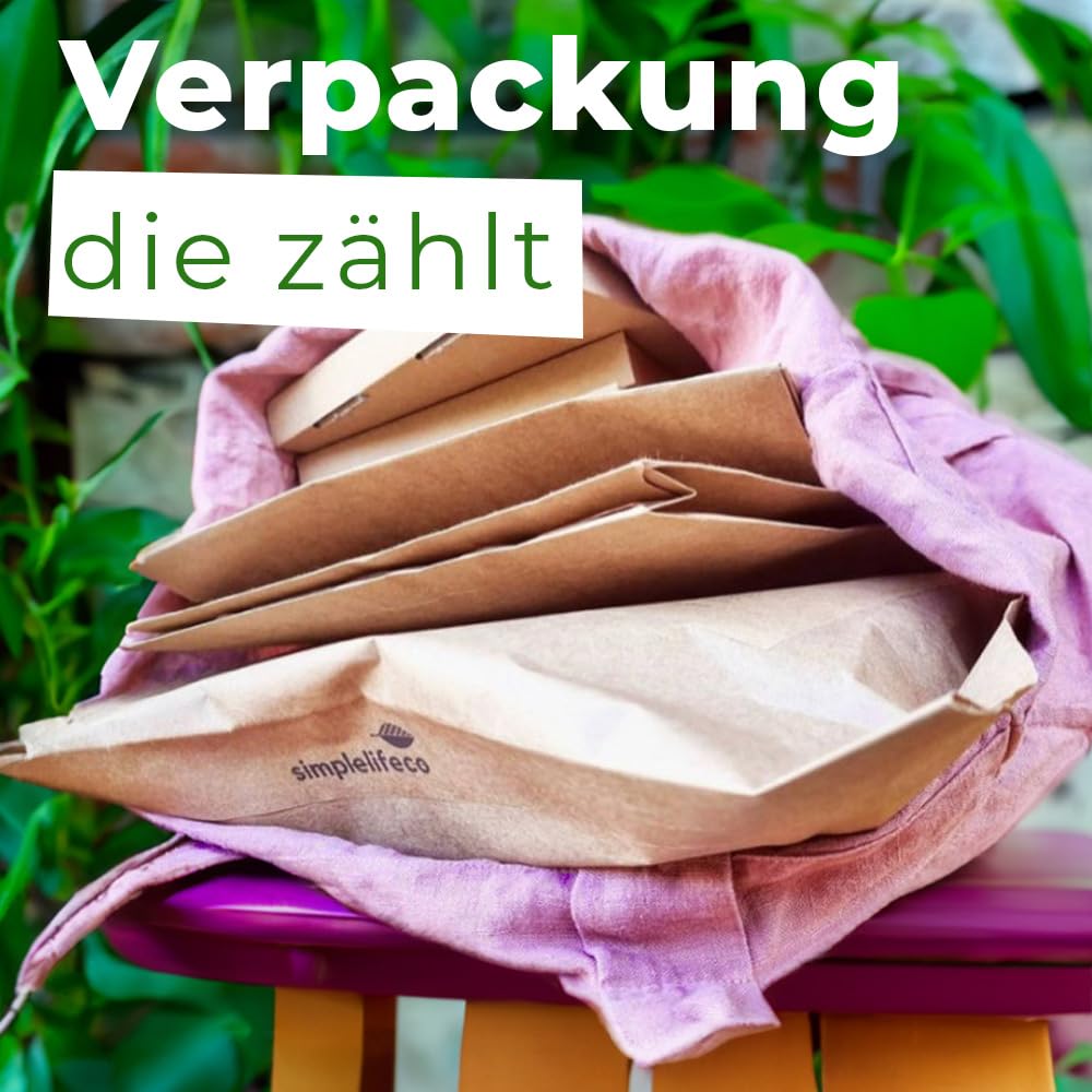 Kraftpapier Versandtaschen 24 x 30 cm, 50 Stück – Robuste Recycelbare Versandbeutel für Pakete, Kleidung & E-Commerce Sendungen – Selbstklebende Plastikfreie Versandtaschen