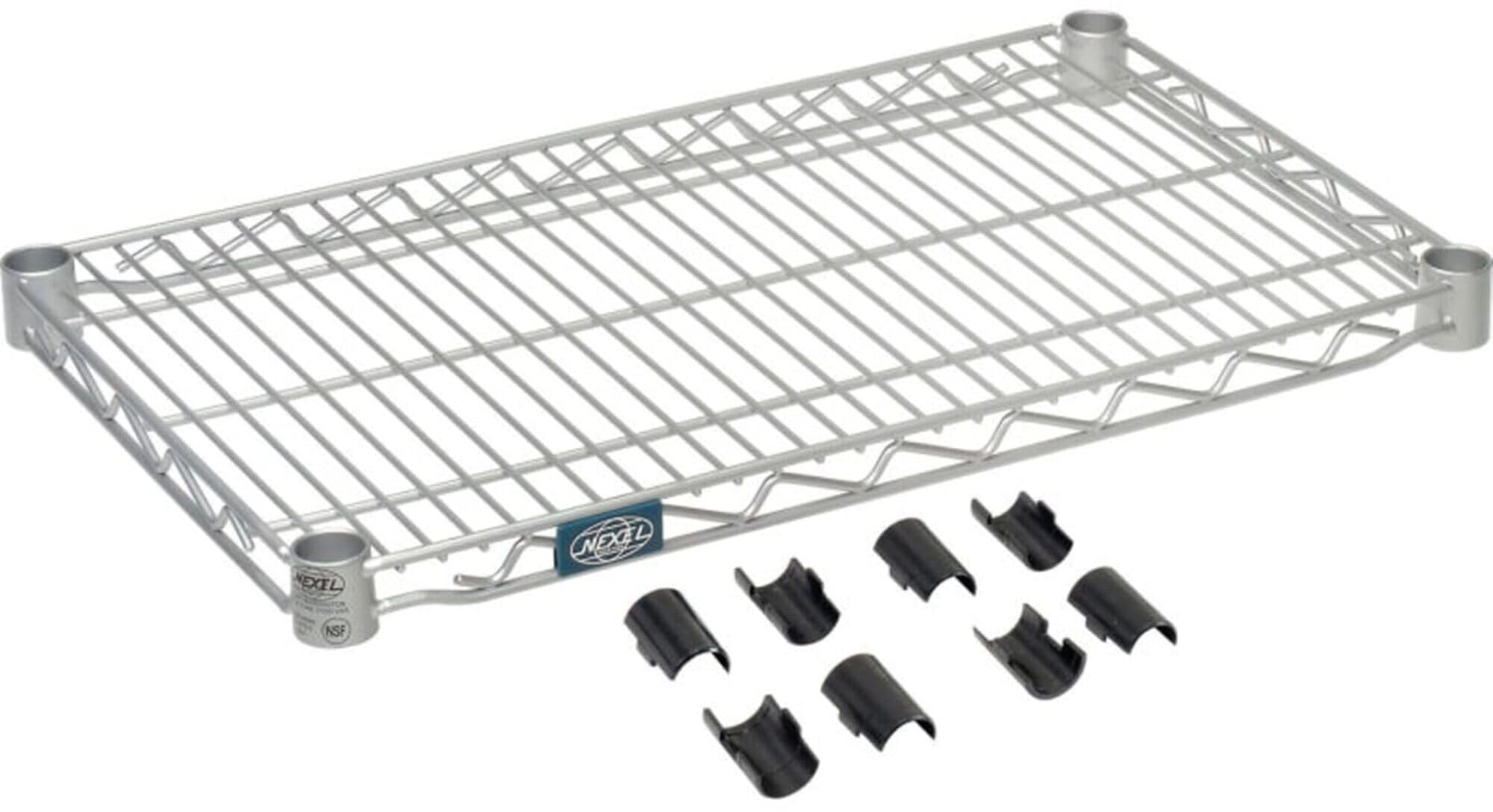 Nexel Chrome Wire Shelf - 600lb Capacity -16