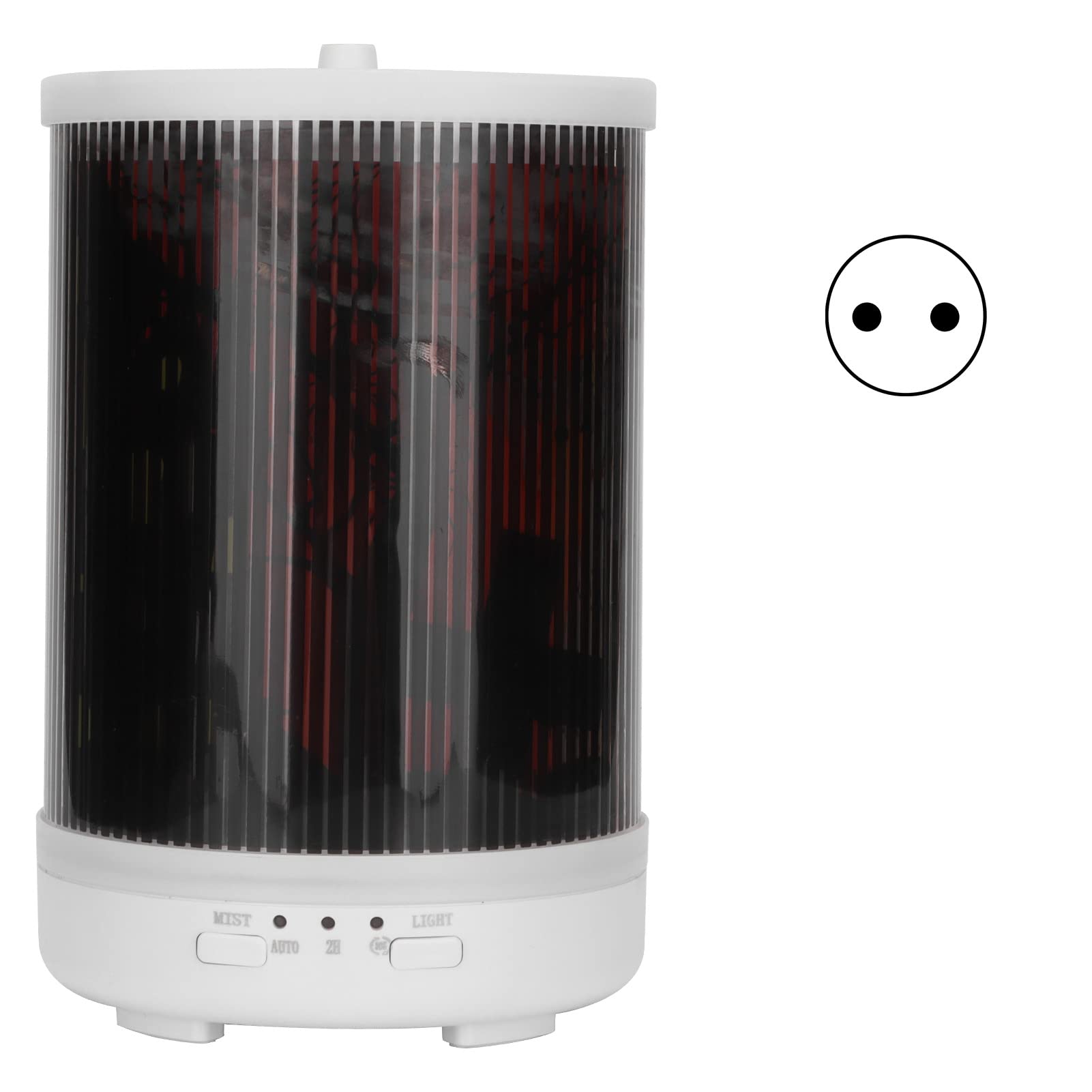 Diffusore di oli essenziali per Halloween, 250 ml, umidificatore a ultrasuoni, per aromaterapia, con effetto luce 3D girevole, spegnimento automatico per casa e spina europea