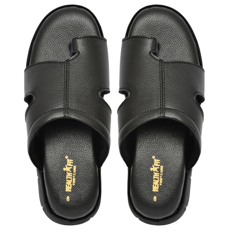 HEALTH FIT Orthopedic & Diabetic Chappal & Dr Chappal Soft Sole Ultra-Lightweight Stylish & Anti-Skid bounce back Chappal for Mens 3071 BK-7 (B0D8G542S9) Amazon Price History, Amazon Price Tracker