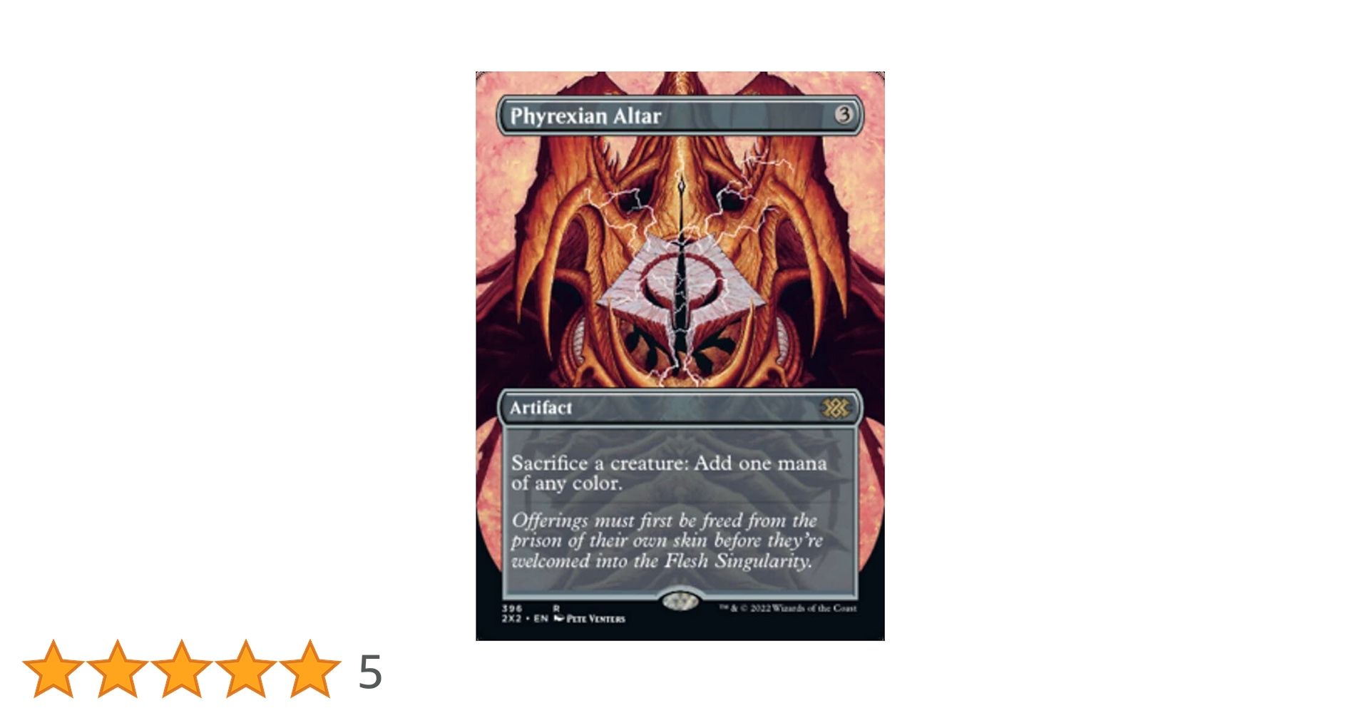 Phyrexian Altar マジック：ザ・ギャザリング Phyrexian Altar (Borderless) | Double Masters 2022