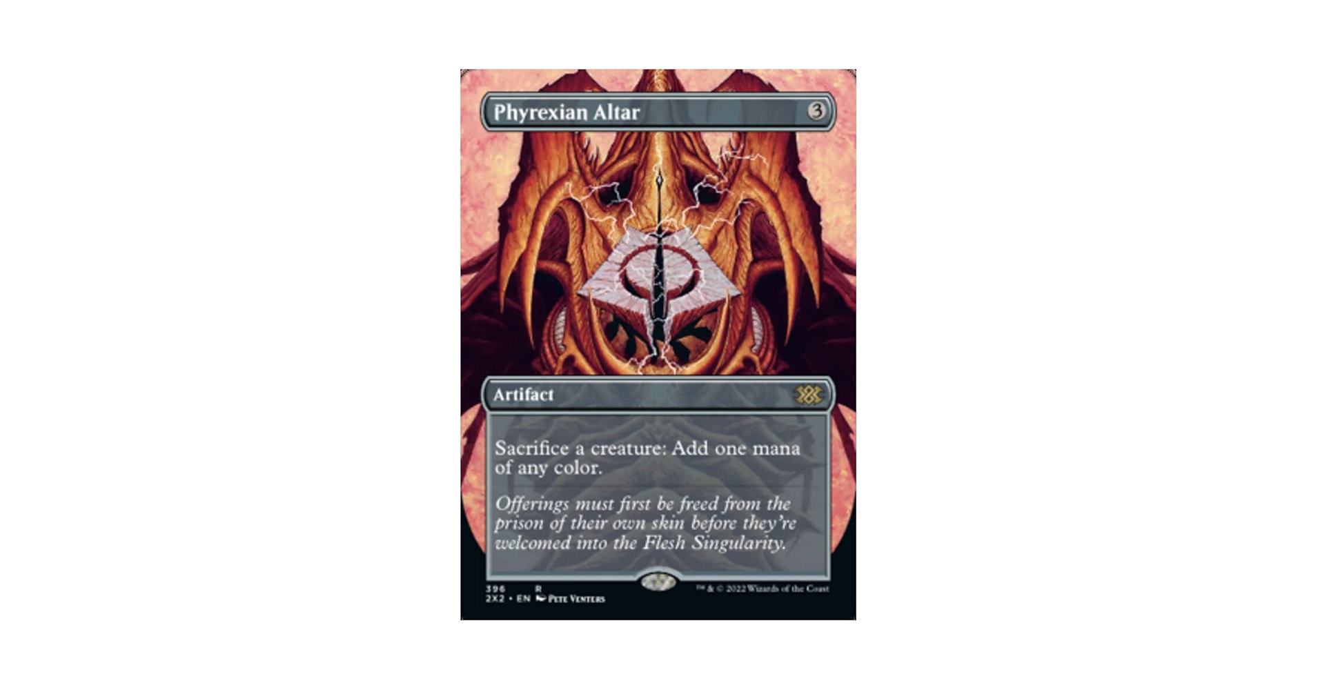 マジック：ザ・ギャザリング MTG Foil Phyrexian Altar 2022 2X2 R 396 Phyrexian Altar Magic the Gathering Proxy