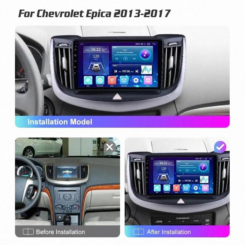 Navegación GPS 2 DIN para Chevrolet Epica para viajar sin perderte en carretera 6