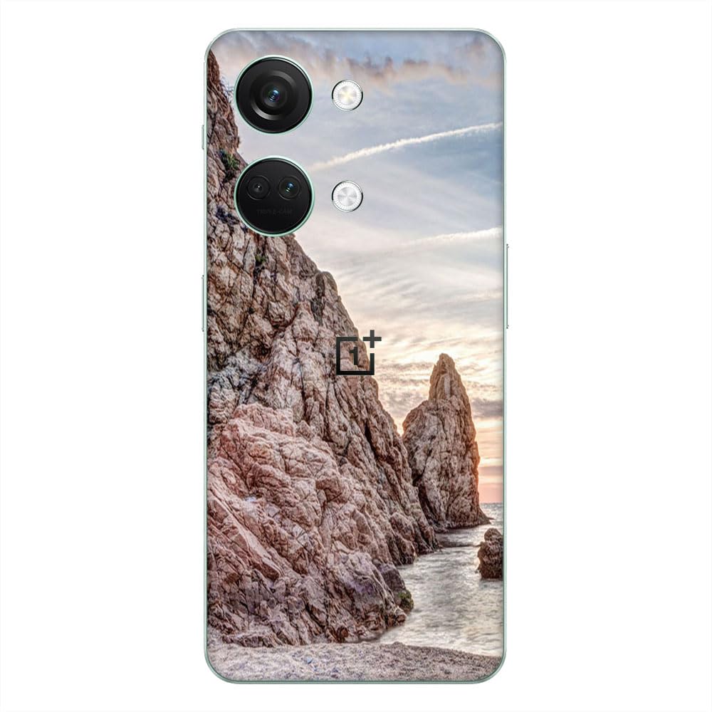 GADGETS WRAP Printed Vinyl Skin Sticker Decal for OnePlus Nord 3 5G - platja de la mar menuda tossa de mar Catalonia Multicolor