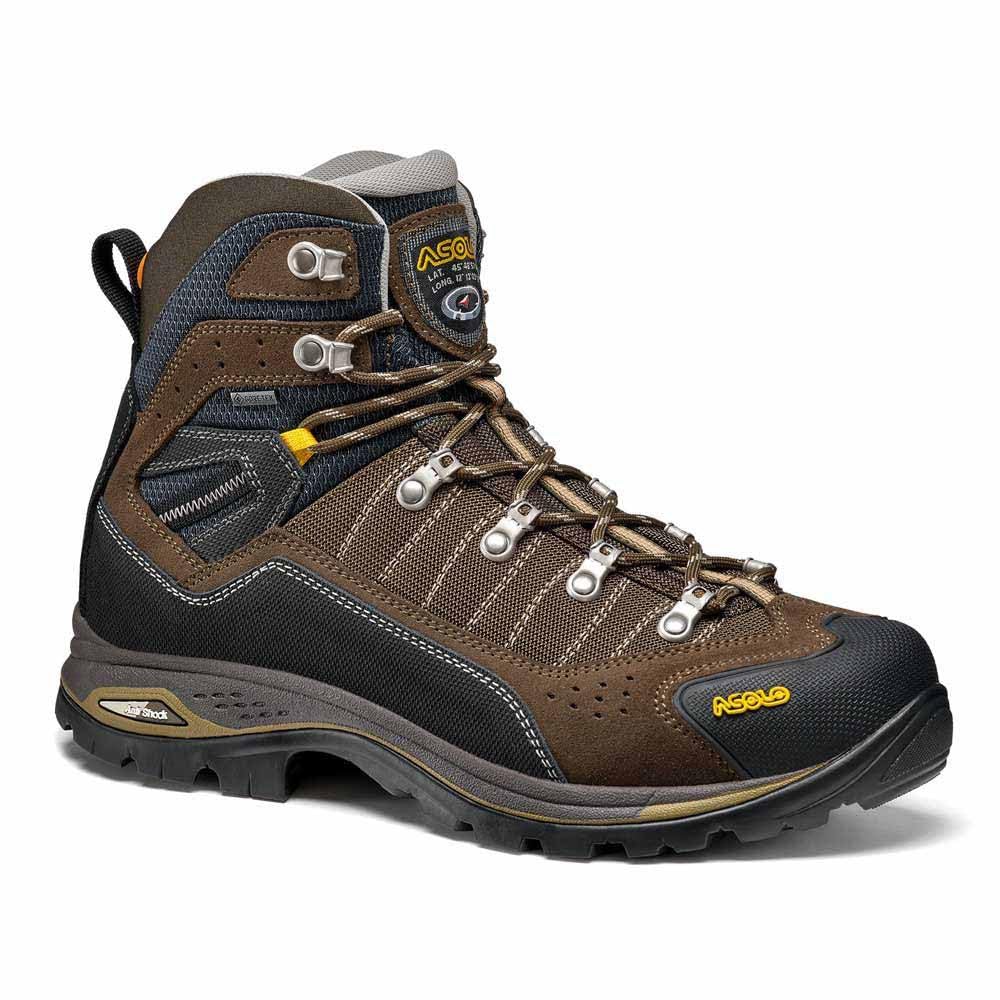 Asolo Drifter I EVO GV, Stivali da Trekking Uomo, Dark Brown/​Brown, 42.5 EU, Marrone scuro, 42.5 EU
