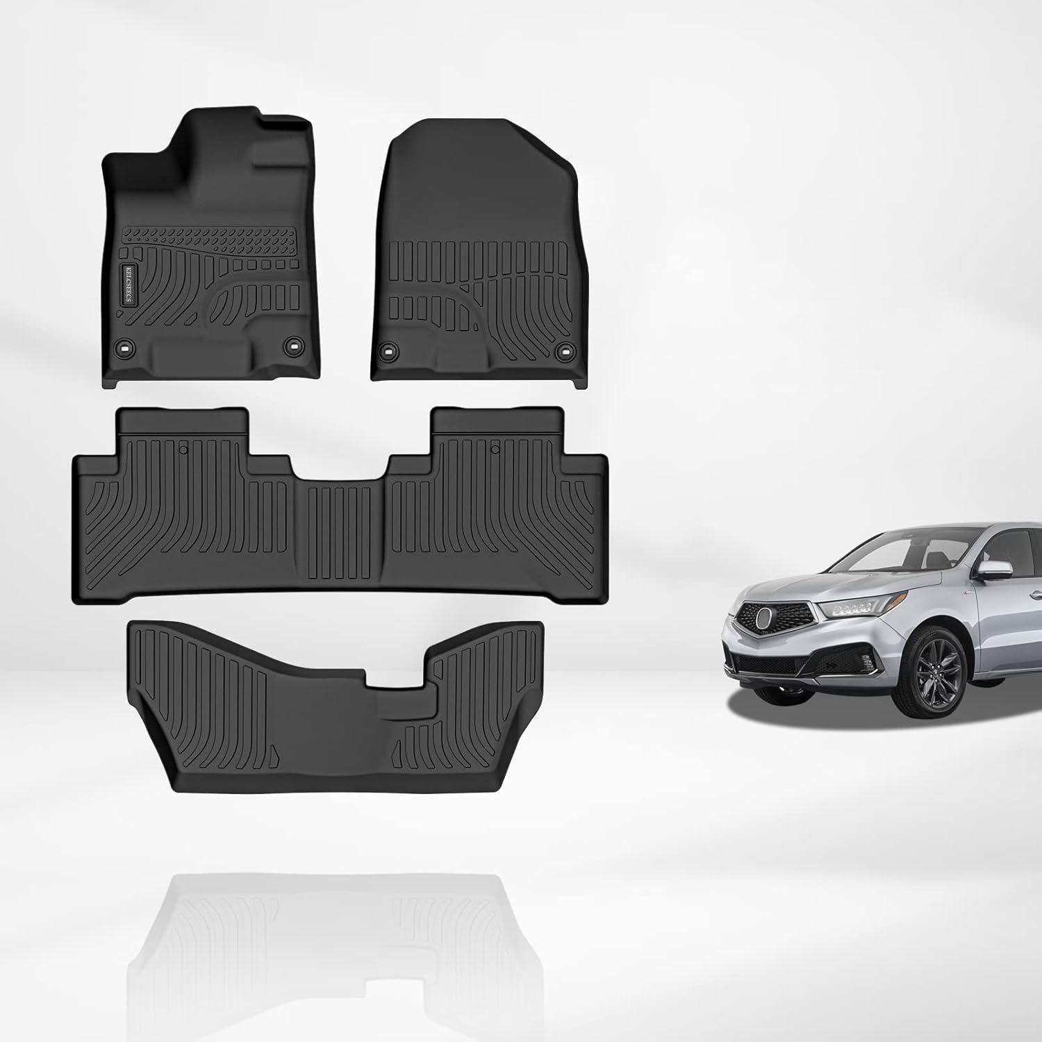 KELCSEECS Floor Mats Custom for 2020 20192014 Acura MDX