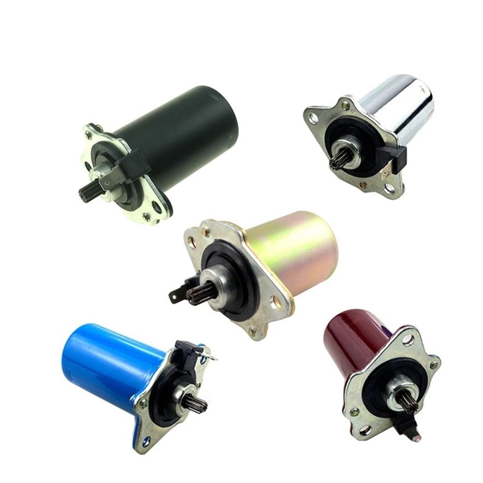 Relè Solenoide Avviamento Per DIO AF18 AF24 AF28 ZX50 AF34 AF35 50 2-Stroke Scooter Elettrico Modificato Motorino Di Avviamento Moto ATV Pezzo Ricambio(A Increase the motor)
