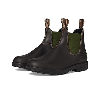 Blundstone BL519 Boots Stout Brown/Green
