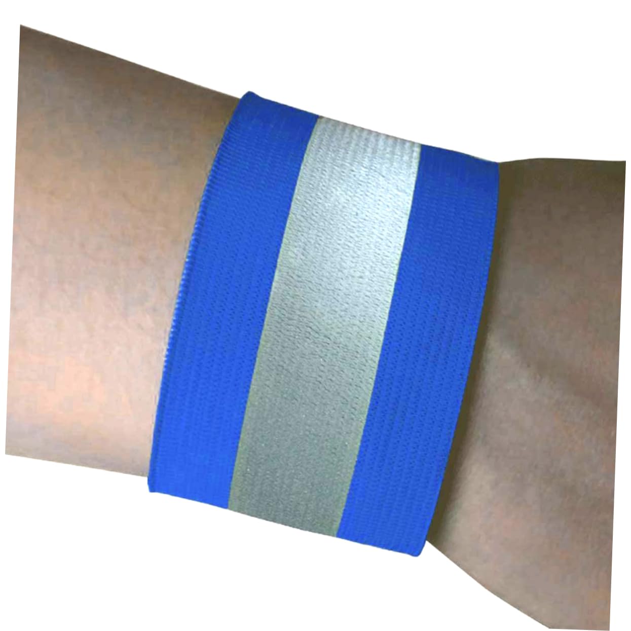 BESPORTBLE 36pièces Brassards Réfléchissants Lumineux Set pour Course Jogging Cyclisme Accessoires De Sécurité Extérieure Bleu