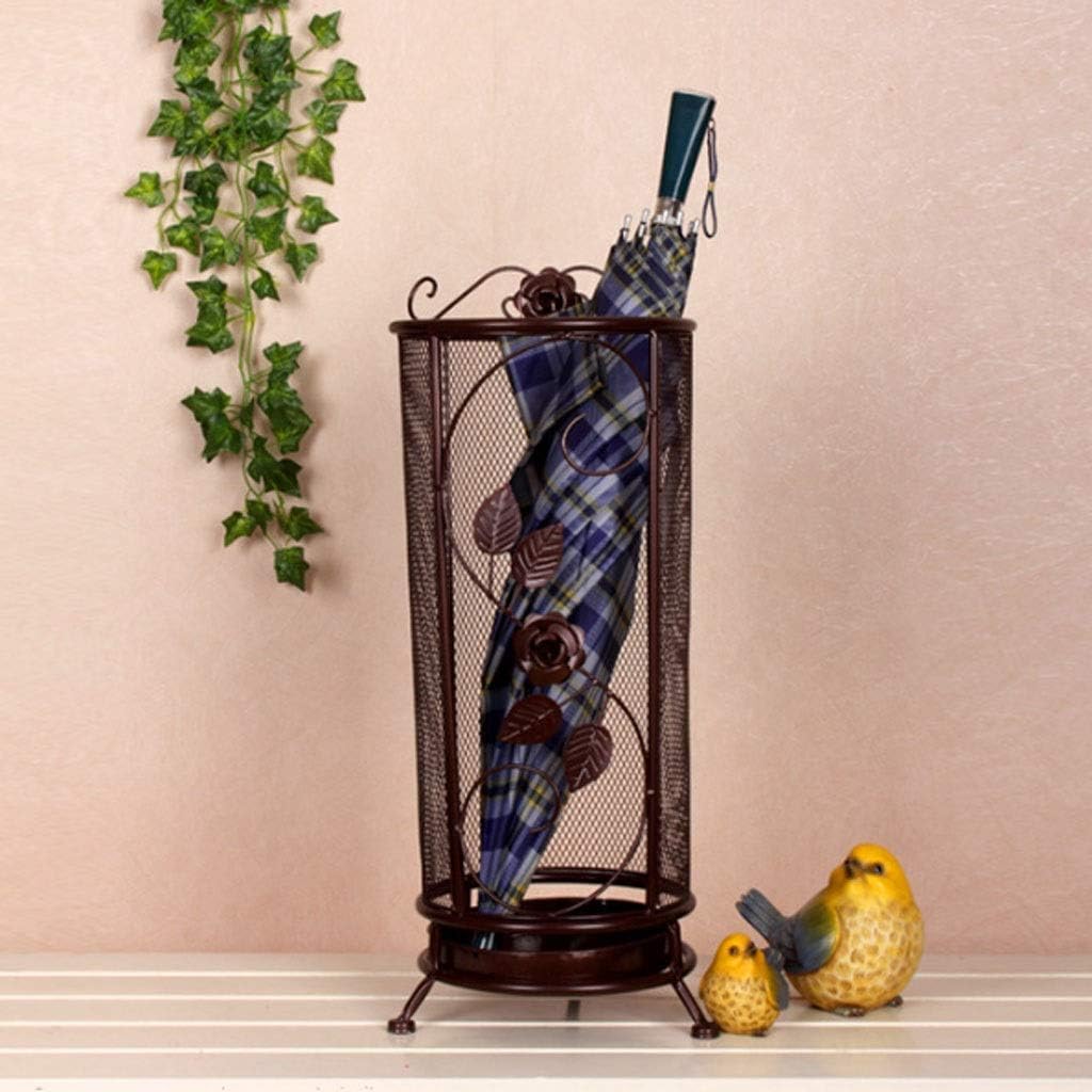 Metal Umbrella Stand ， Umbrella Holder with Removable Drip Tray, Umbrella Rack for Home Office Entry Hallway Decor(white-Patch five-pointed star4)