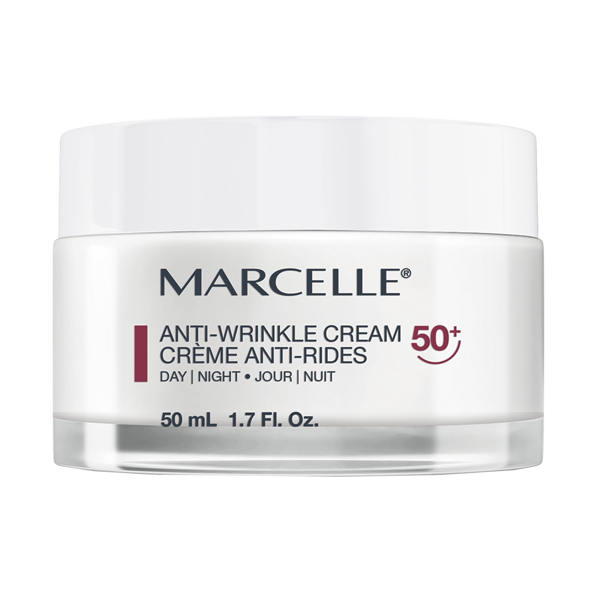 MARCELLEAnti-Wrinkle Cream, Ages 50+, 1.7 ounces