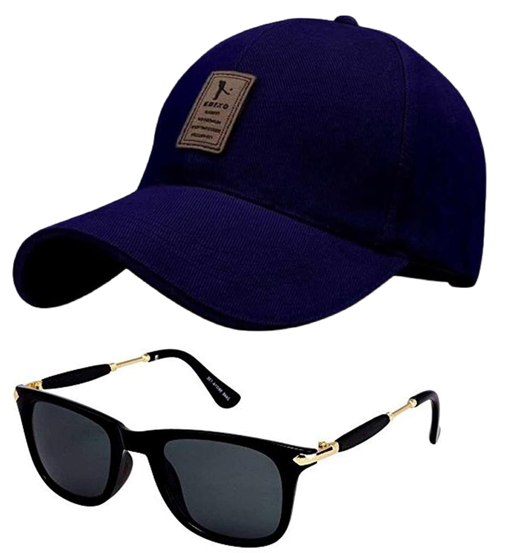 Buy CAPITEUM Adjustable Baseball ediko Cap & Sunglass for Man