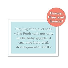 Disney Baby Hide-and-Seek Winnie The Pooh Interactive Plush, Kids Toys for Ages 09 Month by Just Play