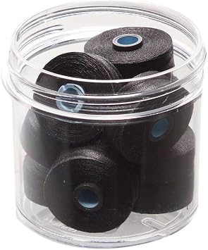 Black Prewound Bobbin Magna-Glide Quilt M