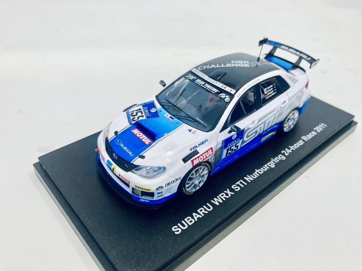 Amazon | 1/43 EBBRO WRX STI #155 Nurburgring 24H 2011 SP3T Class  