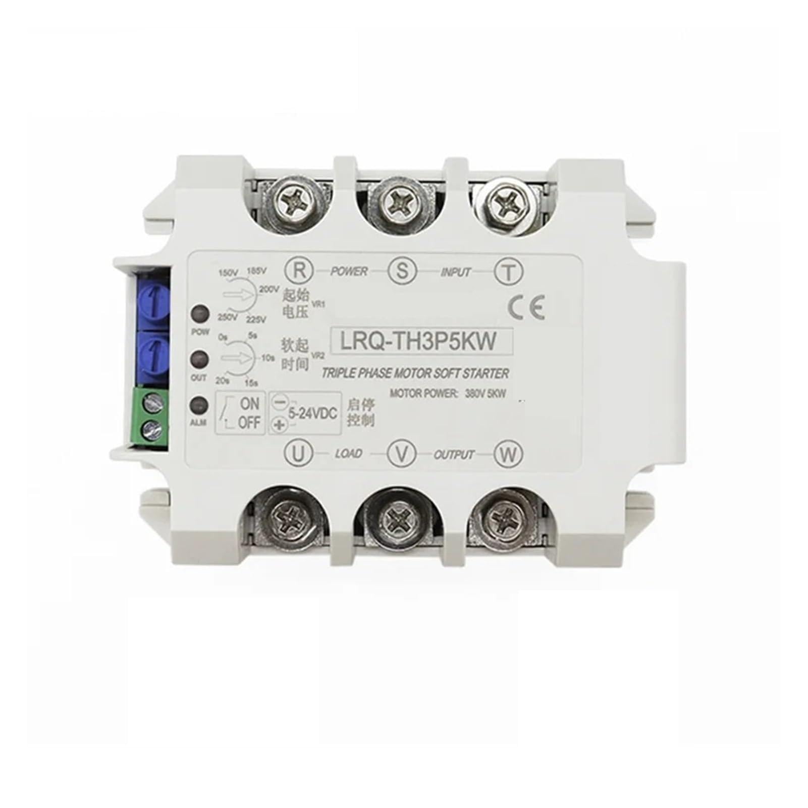 Moduli di avviamento morbido motore trifase/monofase Soft Starter Modulo di avviamento lento online Relè a stato solido Decompressione e regolatore step-down (modulo singolo 4kW)