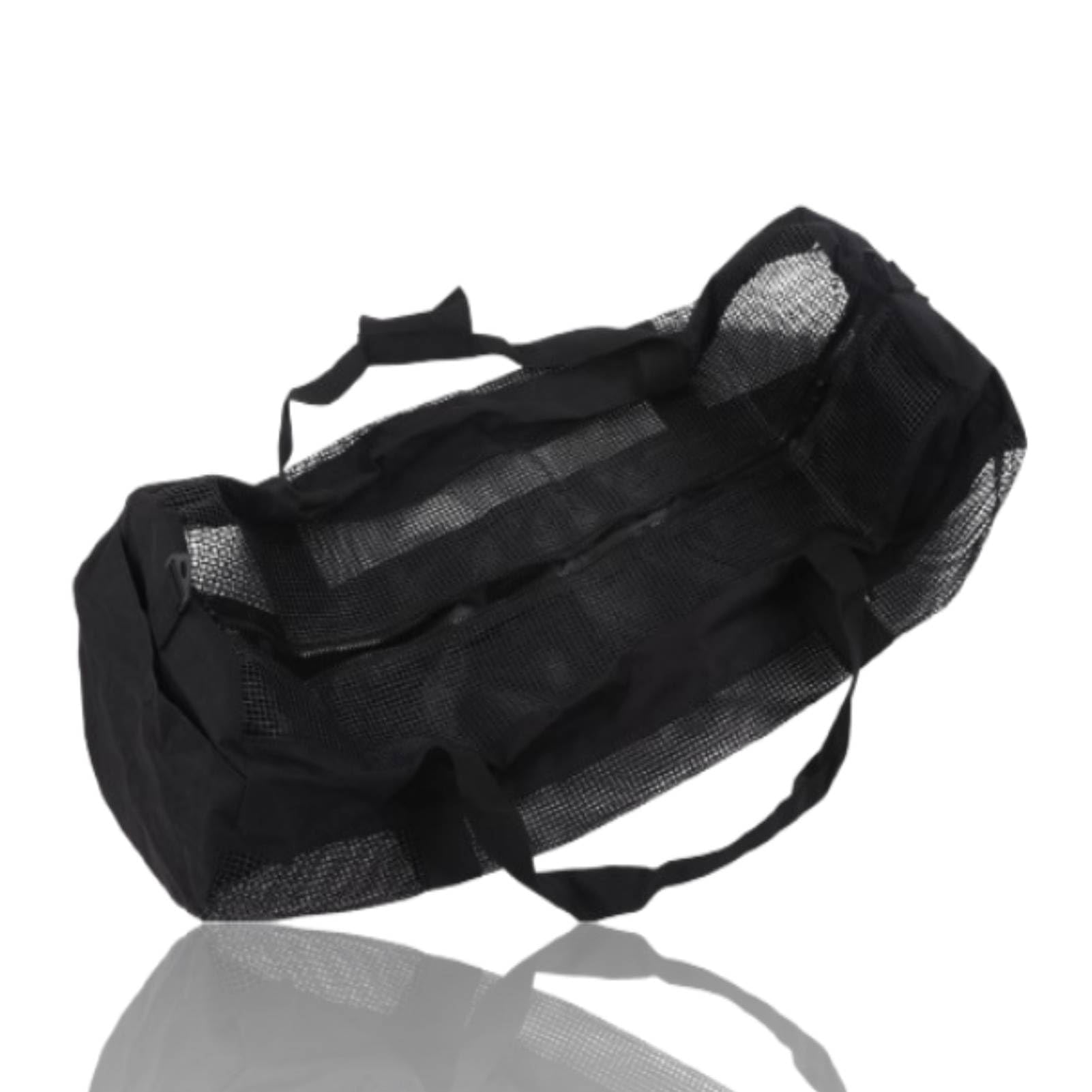 HERCHR Bolsa de Engranaje de Malla para Equipos de Snorkel, Equipos de Snorkel Extra Grandes transportando Bolsas de Transporte de Redes de Buceo.