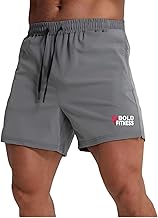 Men’s Shorts with Quick Dry Tech | Athletic Anti-Wicking Lightweight Shorts for Sports, Running & Gym