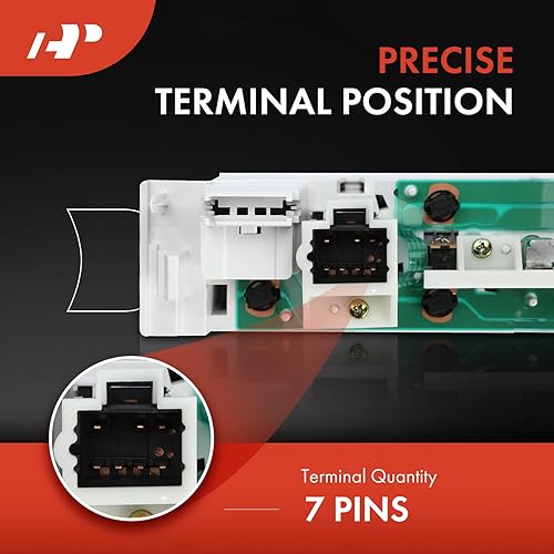 Miniatura 6 de A-Premium Módulo de panel de control de clima con calefactor AC con desempañador de ventana trasera compatible con vehículos Chevy, Cadillac y GMC -