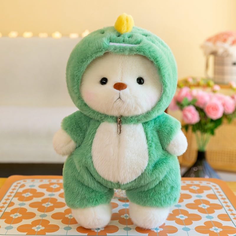 Amazon.co.jp: 着飾って関節のあるクマの人形に変身すると、クマは