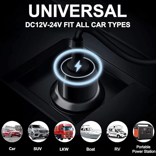 Miniatura 5 de HKY Cargador de coche portátil 150 W 120 W DC adaptador de corriente para ASUS Zenbook Flip 15 Q528EH Q538EI UX534F Q537F Q547F Q536F Q506 Q546F