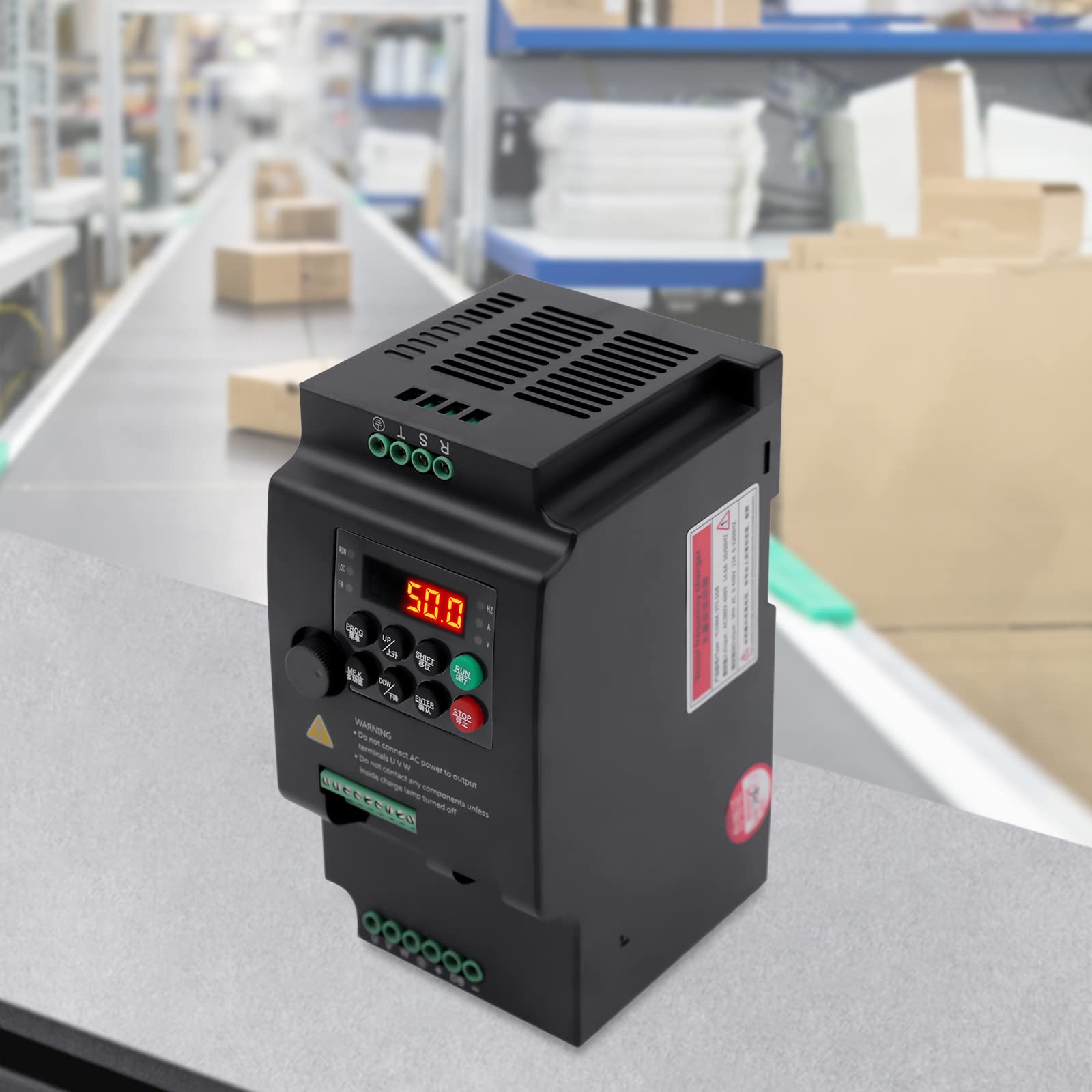 Convertidor de frecuencia 5,5 kw 380 V 3 fases entrada y salida motor universal VFDA convertidor de frecuencia