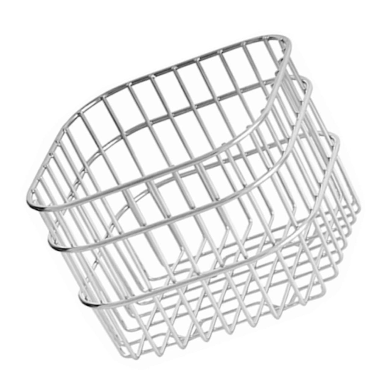 Cabilock 4 Cestas De Almacenamiento De Acero Inoxidable Cesta De Picnic Cesta De Almacenamiento De Alimentos Carrito De Almacenamiento Cesta De Cubiertos Cesta De Frutas Cesta De