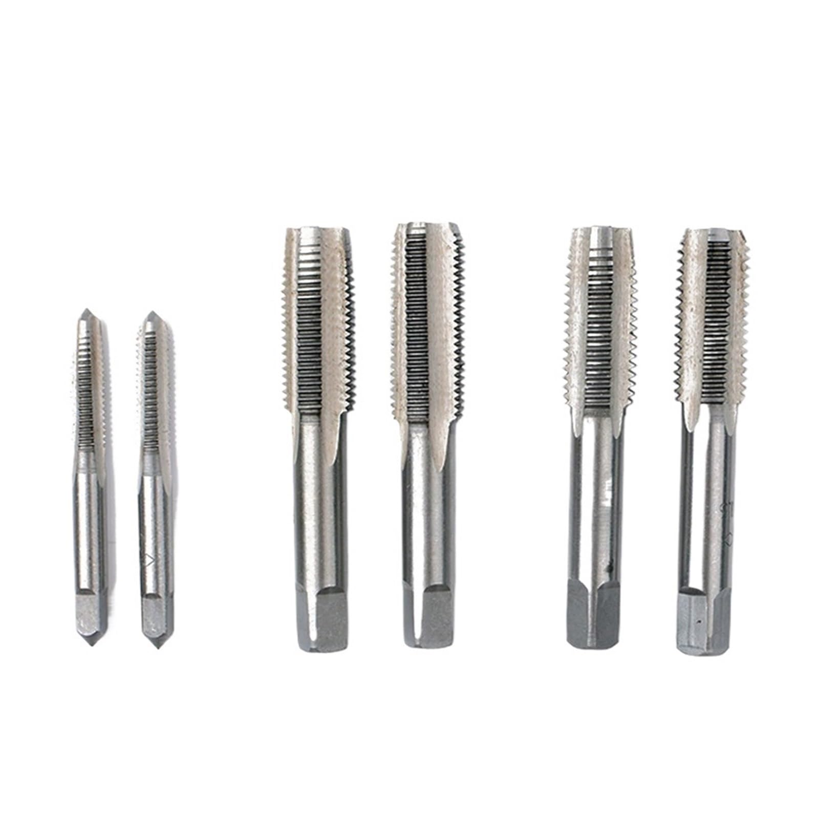 Set di Maschi e filiere metrici 2 Pezzi 0-80 2-56 3-48 4-40 4-48 5-40 6-32 6-40 8-32 8-48 10-24 10-32 10-40 12-24 12-36 Maschi per Filettatura Destra HSS TPI (10-28UNS)