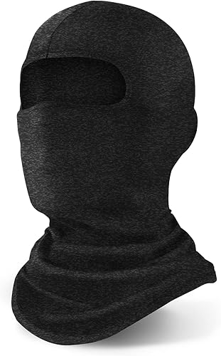Miniatura 55 de YESLIFE Máscara de esquí, máscara facial para hombres y mujeres, esquí, snowboard, motocicleta, protección UV y protección contra el viento 6 Negro